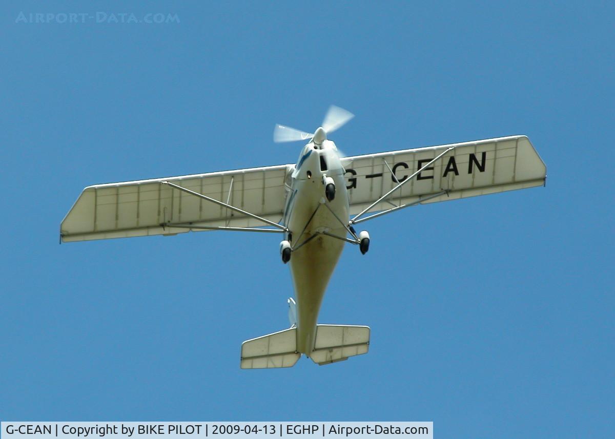 G-CEAN, 2006 Comco Ikarus C42 FB80 C/N 0606-6825, RESIDENT C42 DOING CIRCUITS
