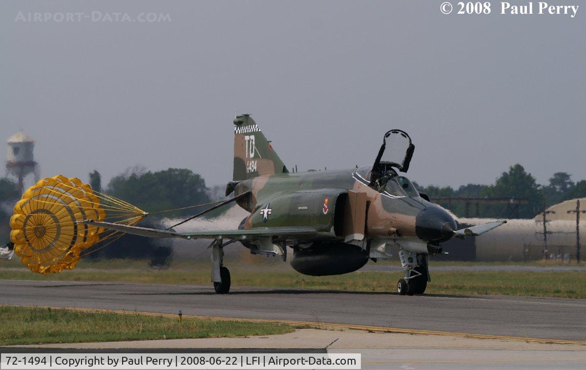 72-1494, McDonnell Douglas QF-4E Phantom II C/N 4498, Once a daily sight at bases. Still miss seeing squadrons of the Rhino