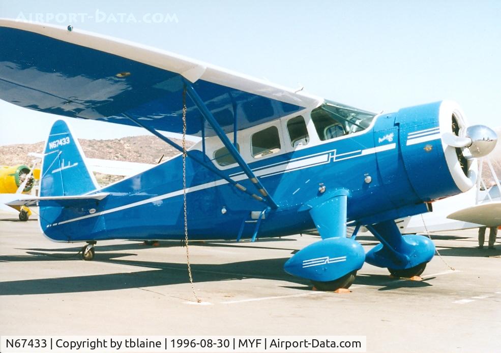 N67433, 1942 Howard Aircraft DGA-15P C/N 563, 1996 Beech Staggerwing Convention at MYF