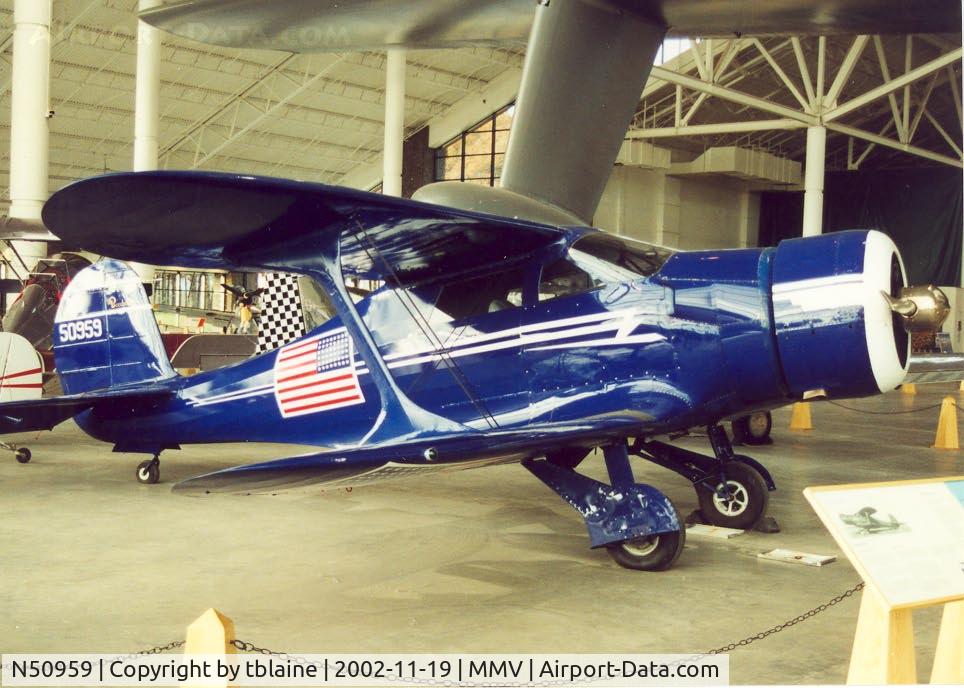 N50959, 1939 Beech D-17A C/N 305, Evergreen Aviation Museum - McMinnville, Oregon