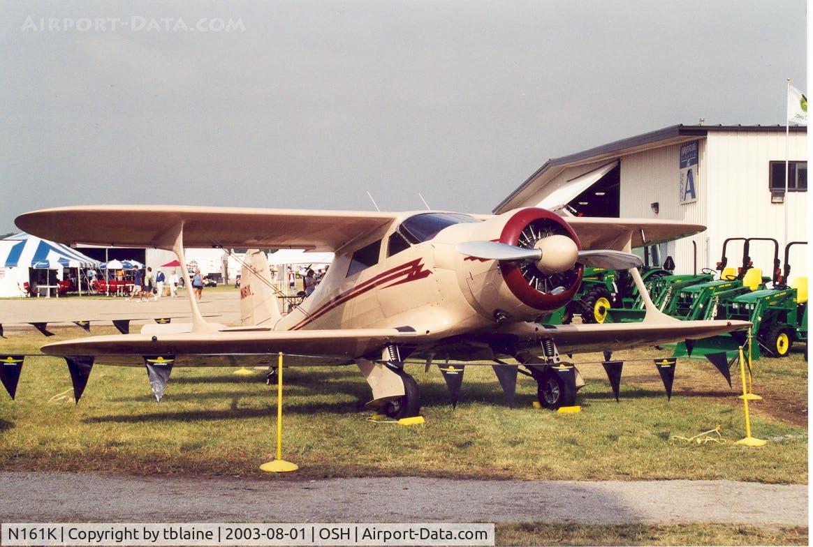 N161K, 1943 Beech D17S Staggerwing C/N 4821, EAA AirVenture