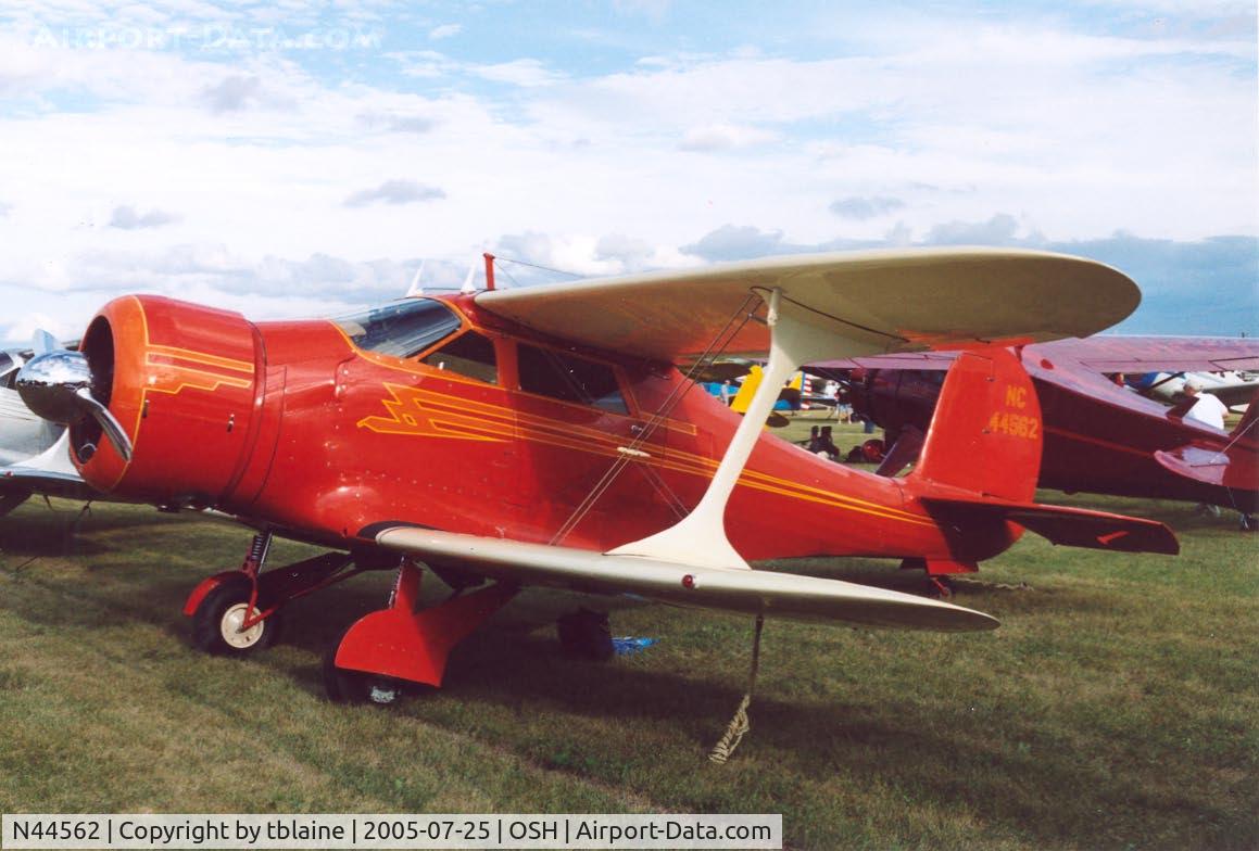 N44562, 1944 Beech D17S Staggerwing C/N 6923, EAA AirVenture