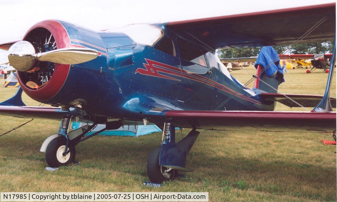 N17985, 1943 Beech D17S Staggerwing C/N 4807, EAA AirVenture