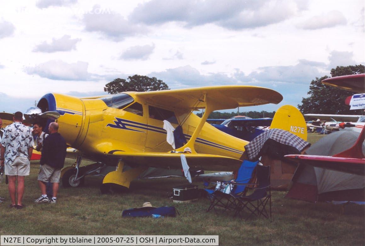 N27E, 1944 Beech D17S Staggerwing C/N 6883, EAA AirVenture