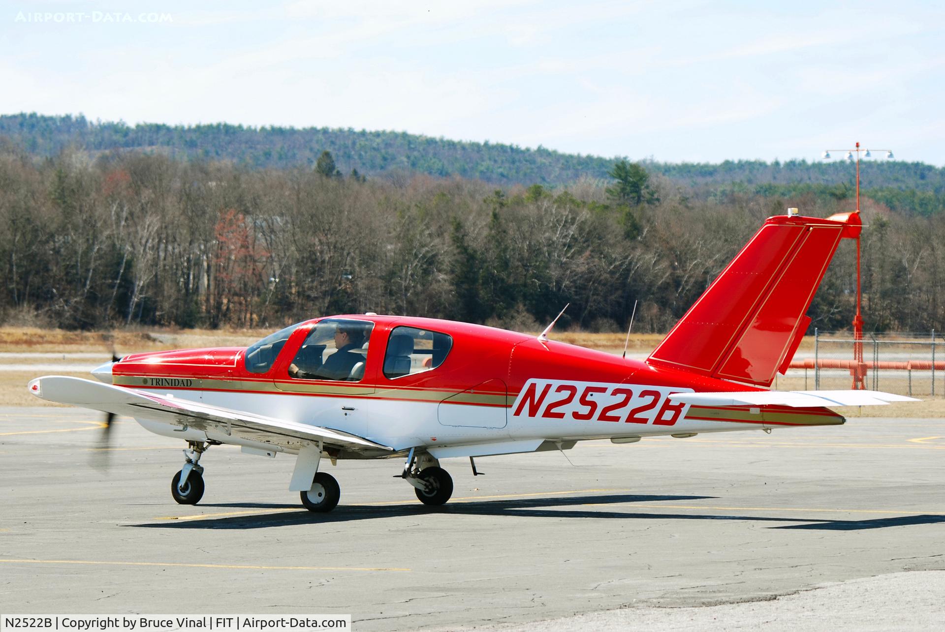 N2522B, Socata TB-20 Trinidad C/N 863, Fitchburg Mun. Airport