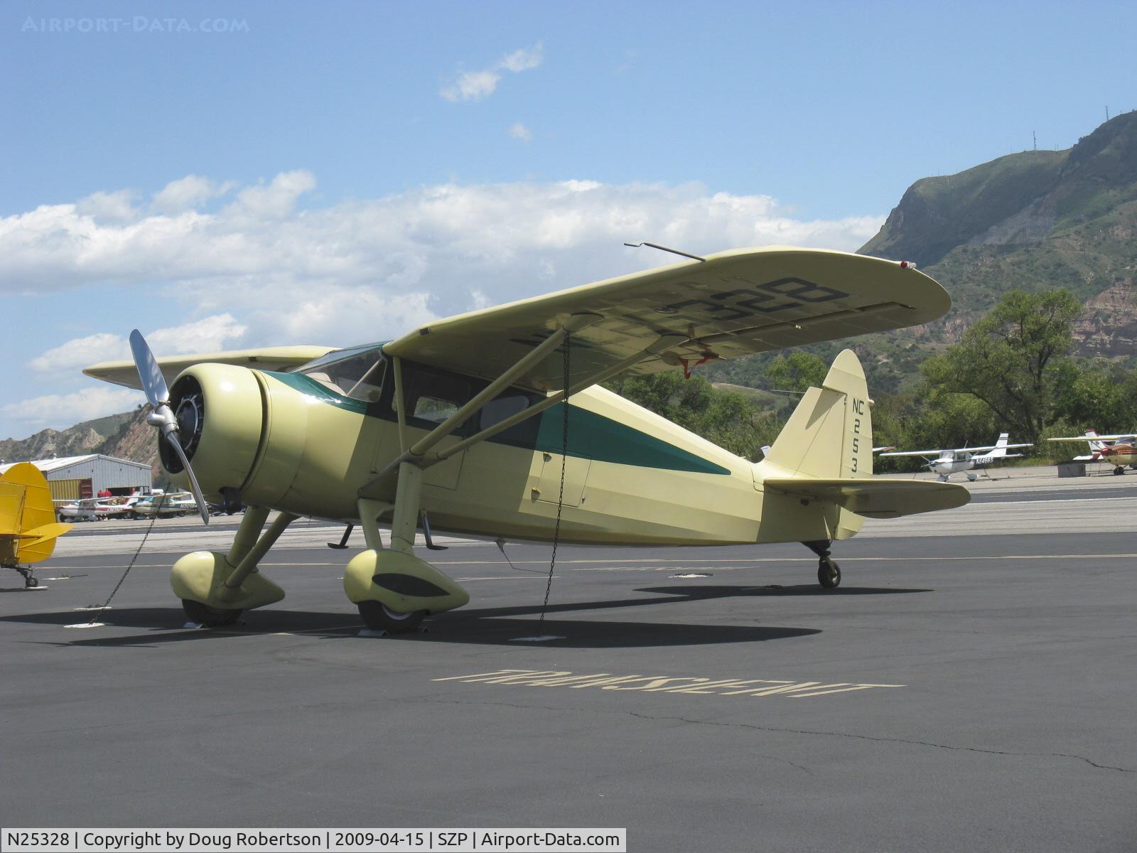 N25328, 1940 Fairchild 24W-40 C/N W40-114, 1940 Fairchild 24W-40, Warner Super Scarab 165 165 Hp/175 Hp for takeoff radial upgrade from original 145 Hp