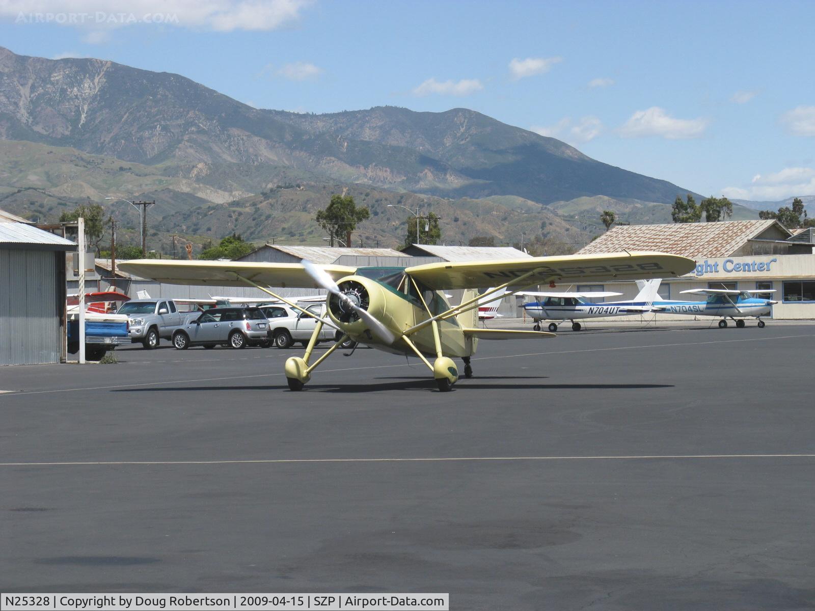 N25328, 1940 Fairchild 24W-40 C/N W40-114, 1940 Fairchild 24W-40, Warner Super Scarab 165 165 Hp/175 Hp for takeoff radial upgrade from original 145 Hp, taxi to fuel dock