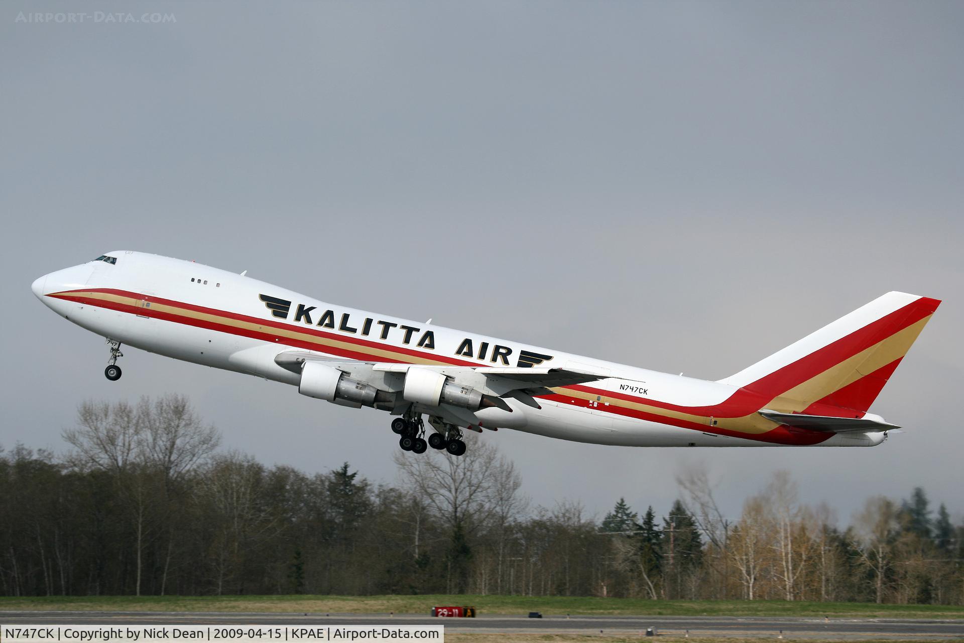 N747CK, 1979 Boeing 747-221F C/N 21743, KPAE