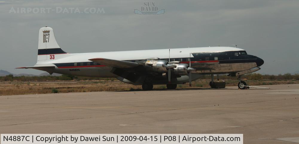 N4887C, Douglas DC-7B C/N 45351, DC-7