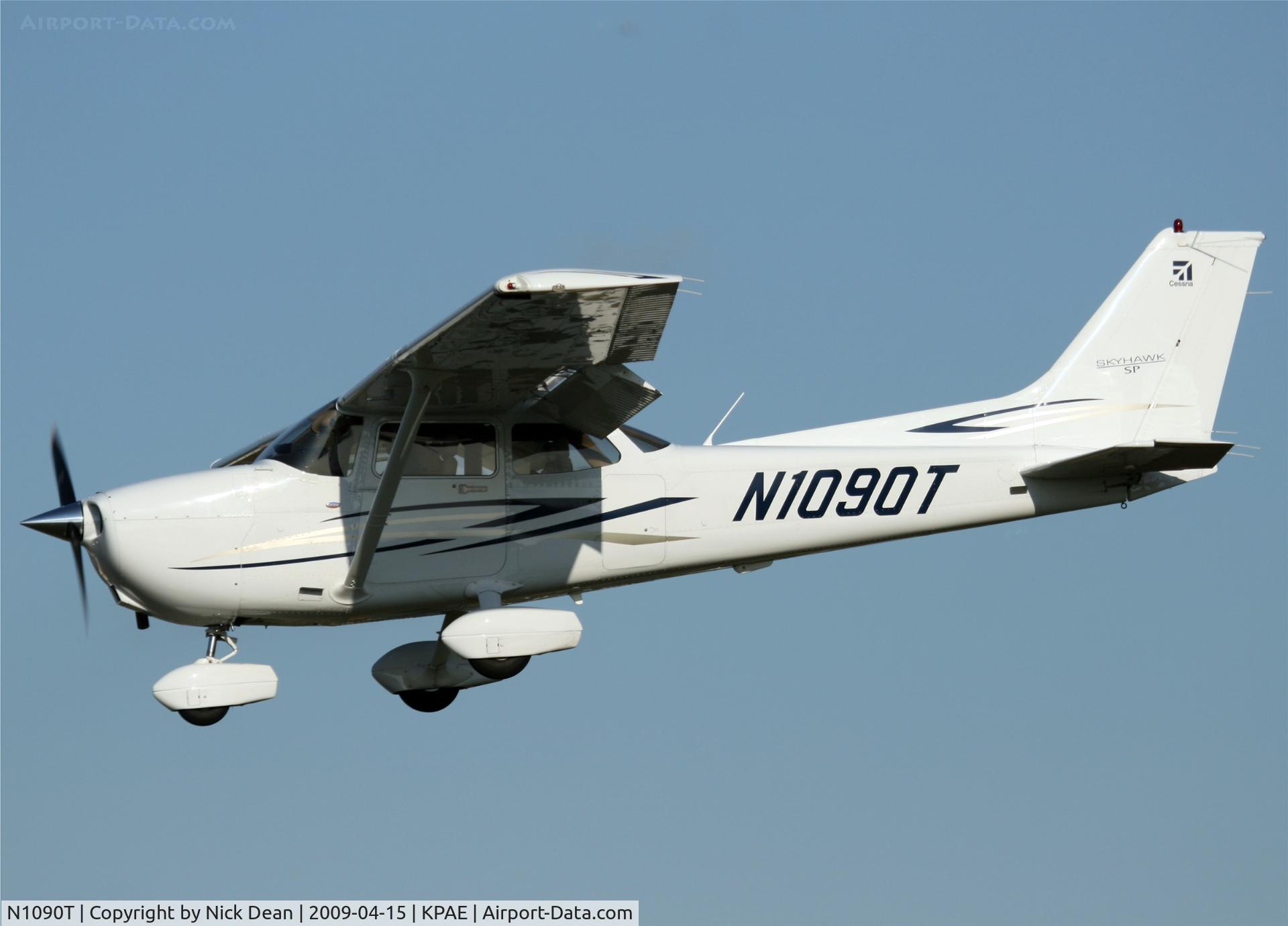 N1090T, 2007 Cessna 172S C/N 172S10607, KPAE