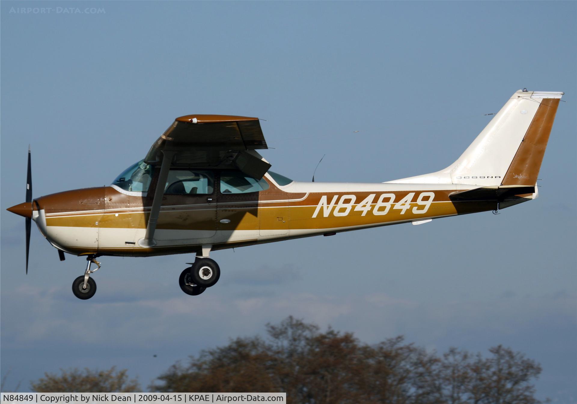 N84849, 1969 Cessna 172K Skyhawk C/N 17258641, KPAE