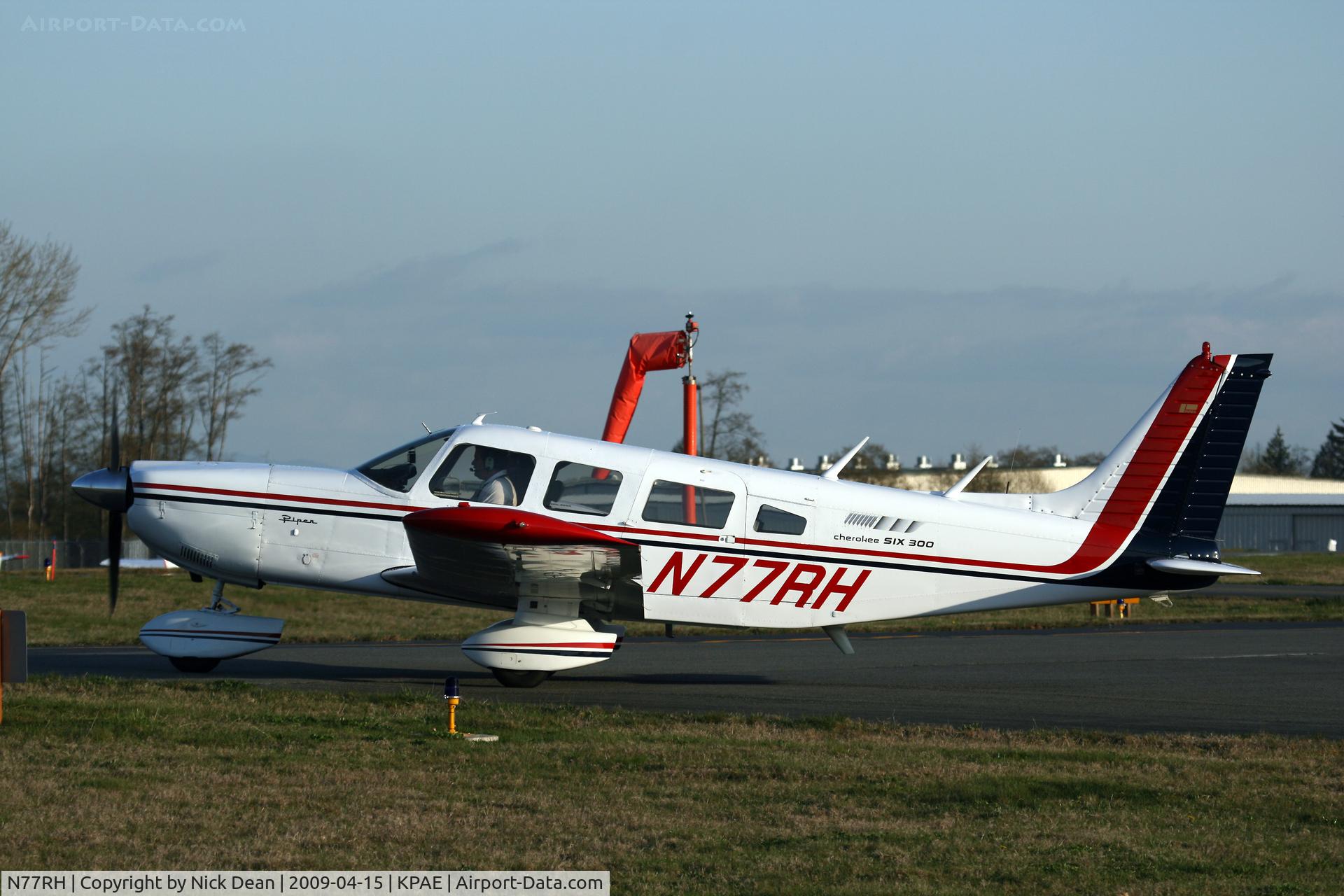 N77RH, 1974 Piper PA-32-300 Cherokee Six C/N 32-7440103, KPAE