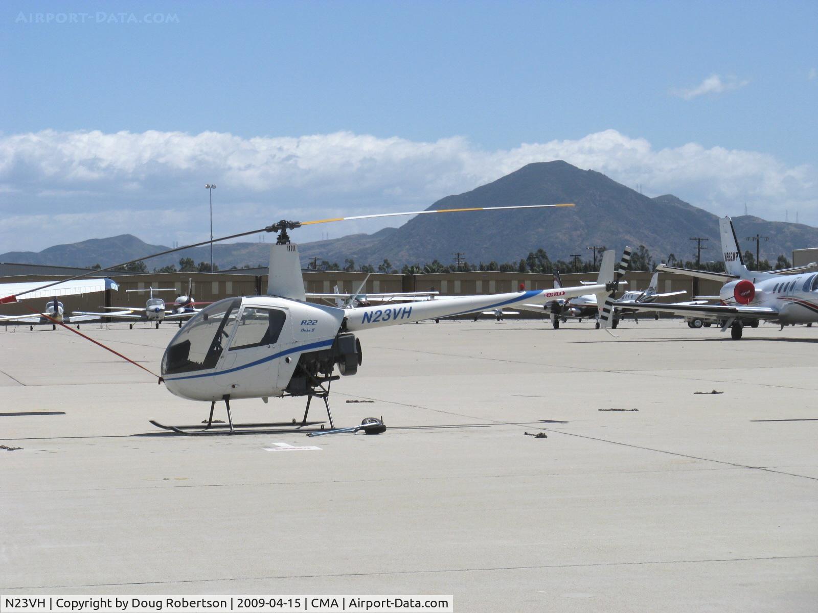 N23VH, 2004 Robinson R22 Beta C/N 3535, 2004 Robinson R22 BETA II, Lycoming O-360 derated t0 131 Hp