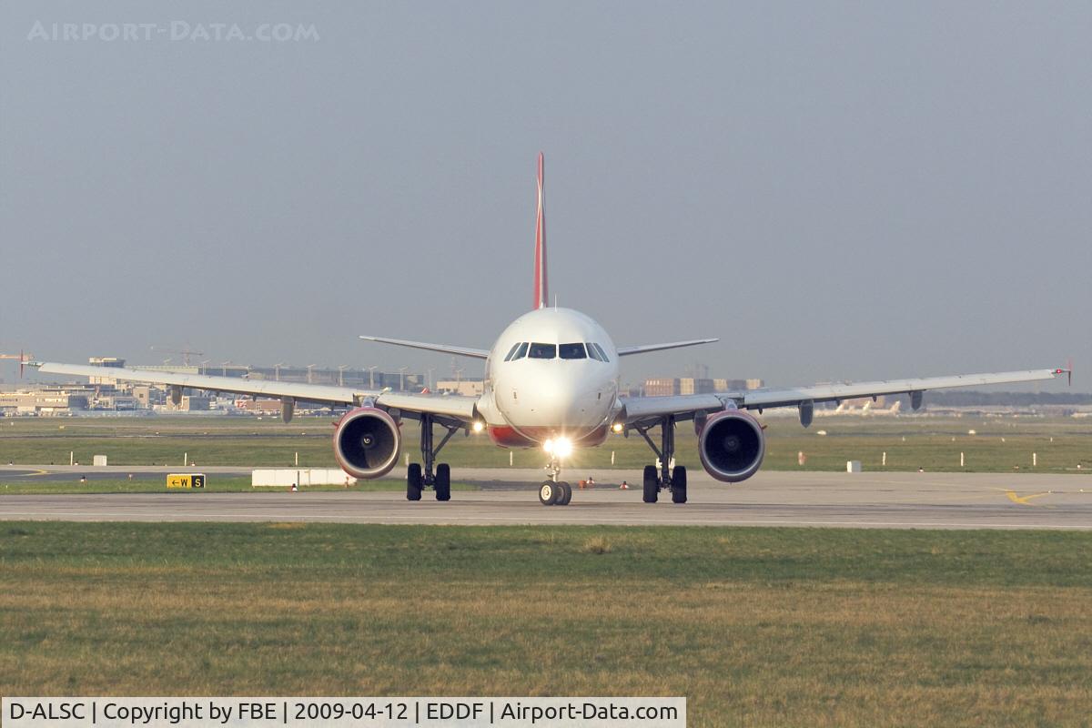 D-ALSC, 2003 Airbus A321-211 C/N 2005, evening departure on RW18W