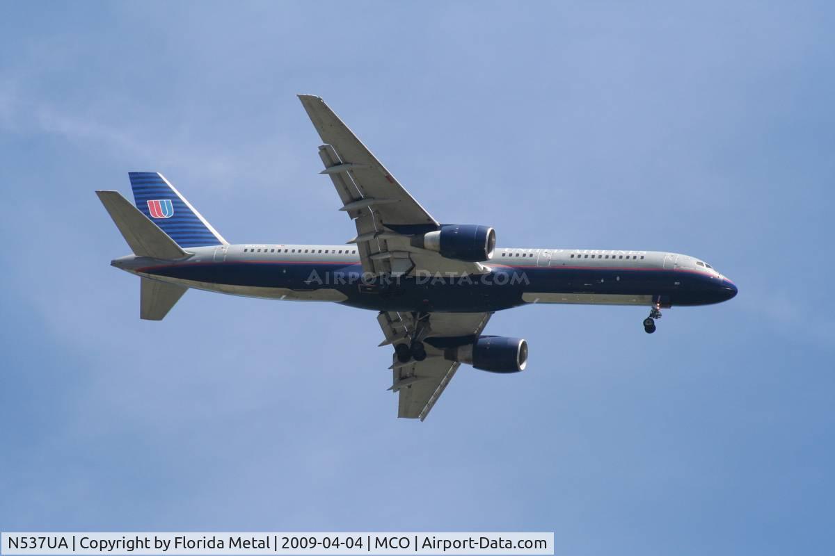 N537UA, 1991 Boeing 757-222 C/N 25157, United 757-200