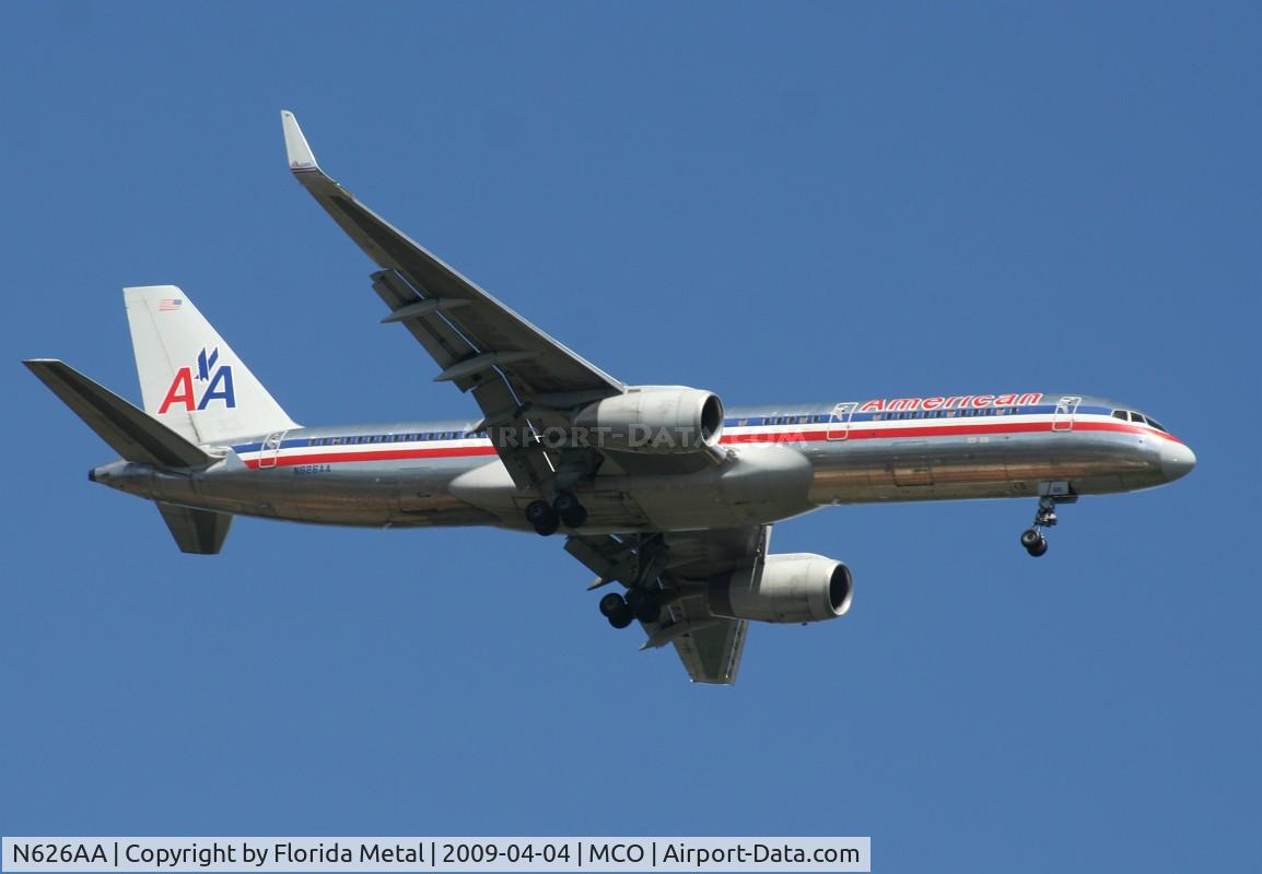 N626AA, 1990 Boeing 757-223 C/N 24584, American 757-200
