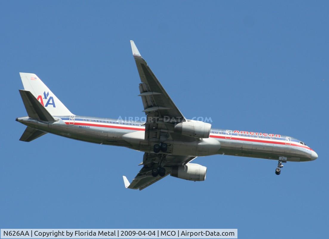 N626AA, 1990 Boeing 757-223 C/N 24584, American 757-200