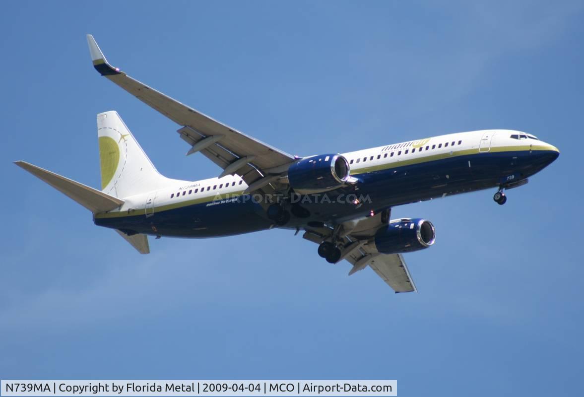 N739MA, 2004 Boeing 737-8Q8 C/N 30670, Miami Air 737-800