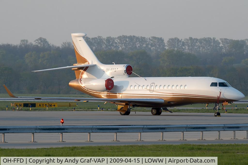 OH-FFD, 2008 Dassault Falcon 7X C/N 20, Airfix Falcon 7XX