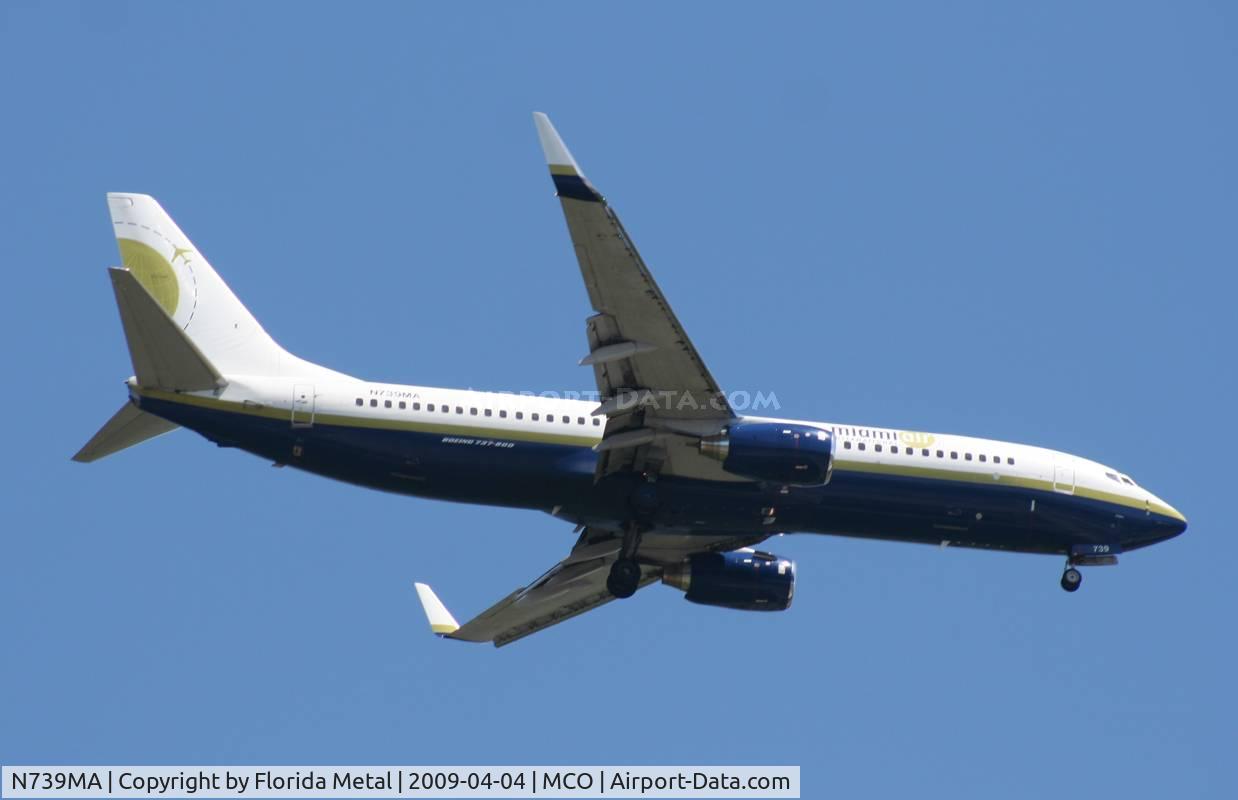 N739MA, 2004 Boeing 737-8Q8 C/N 30670, Miami Air 737-800
