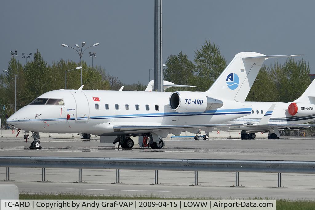 TC-ARD, 2005 Bombardier Challenger 604 (CL-600-2B16) C/N 5611, Arkasair CL604
