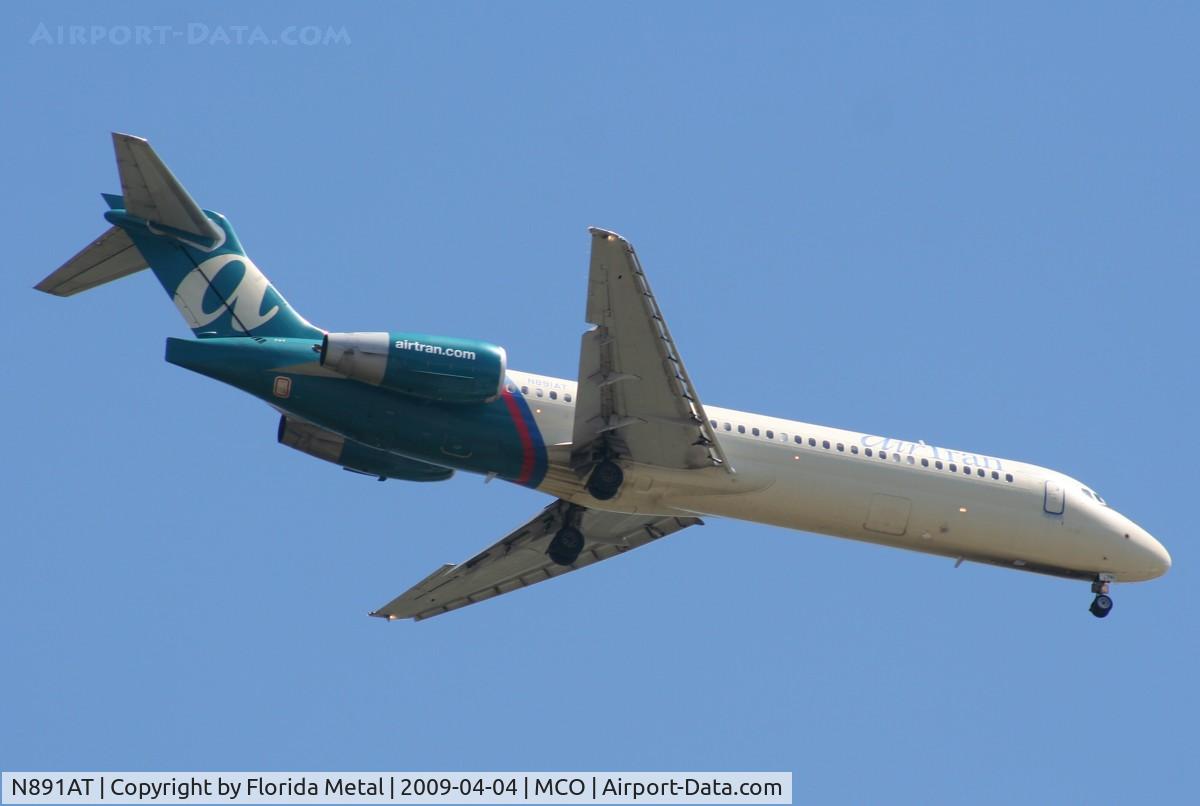 N891AT, 2004 Boeing 717-200 C/N 55043, Air Tran 717-200