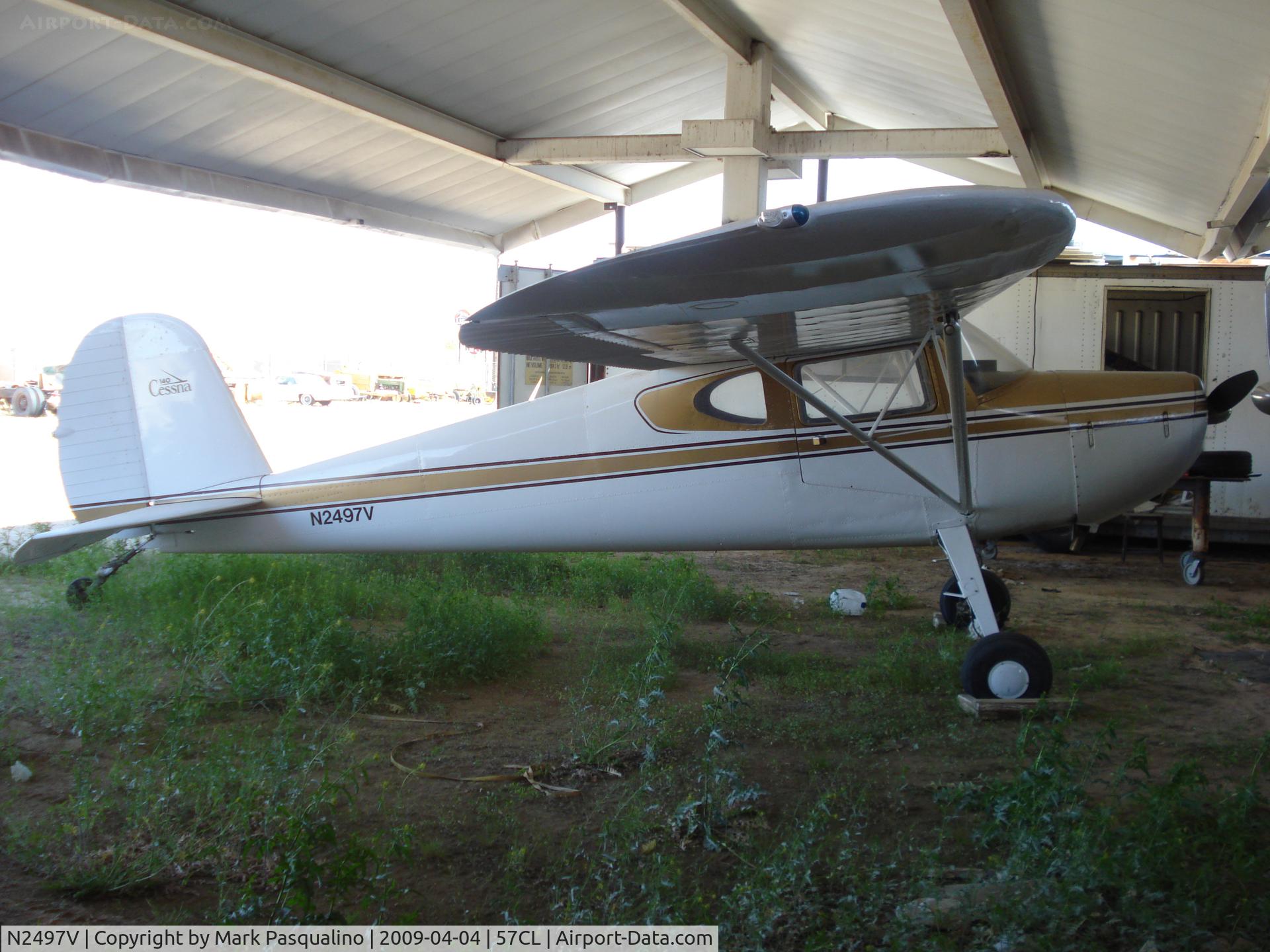 N2497V, 1948 Cessna 140 C/N 14766, Cessna 140