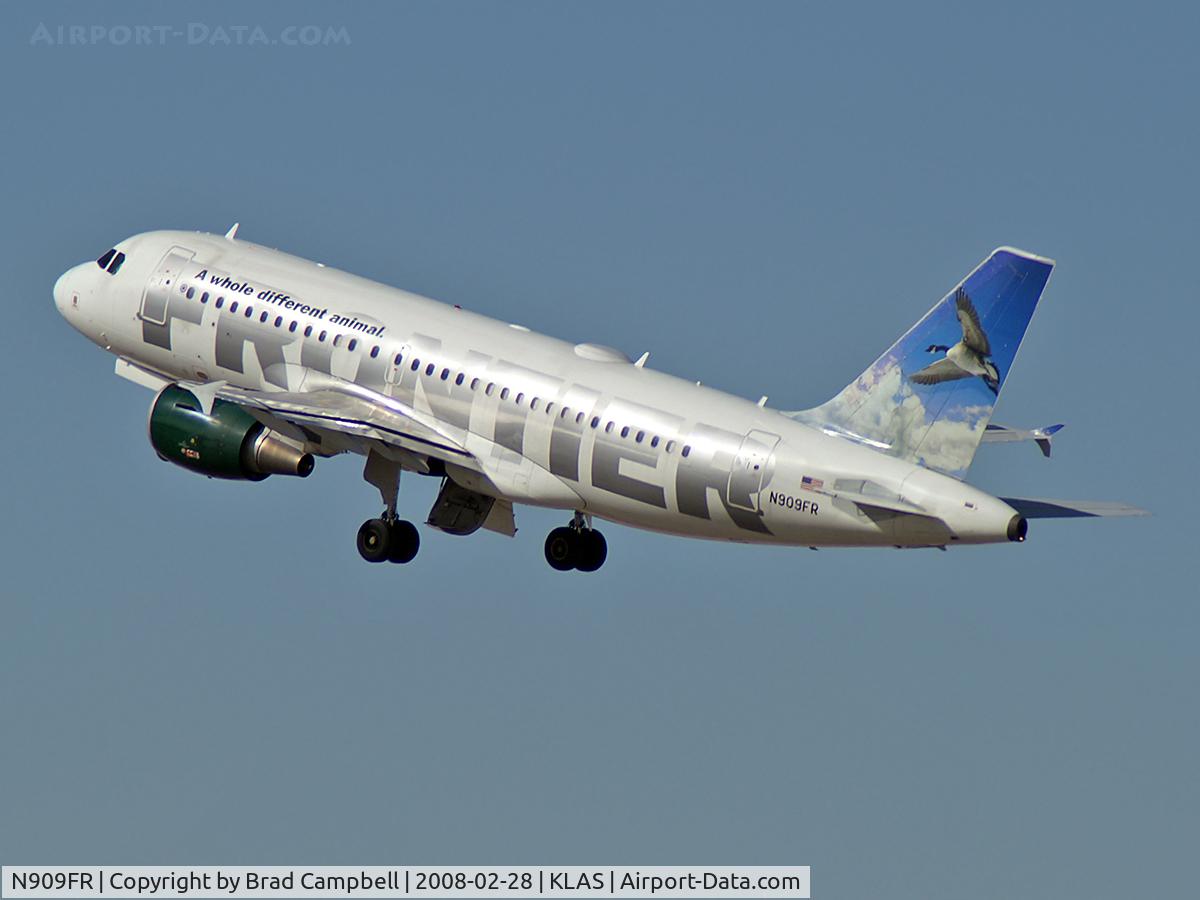 N909FR, 2002 Airbus A319-111 C/N 1761, Frontier Airlines - 'Lucy - Canada Goose' (Retired) / 2002 Airbus A319-111