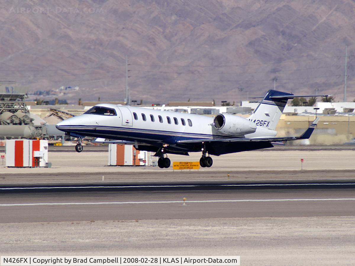 N426FX, 2001 Learjet Inc 45 C/N 162, Non-Citizen Co-Owned (Bombardier Flexjet/Kederike Pine Island/Bombardier Aerospace) - Richardson, Texas / 2001 Learjet Inc 45