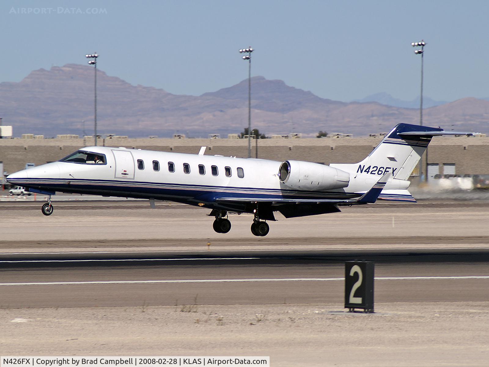 N426FX, 2001 Learjet Inc 45 C/N 162, Non-Citizen Co-Owned (Bombardier Flexjet/Kederike Pine Island/Bombardier Aerospace) - Richardson, Texas / 2001 Learjet Inc 45