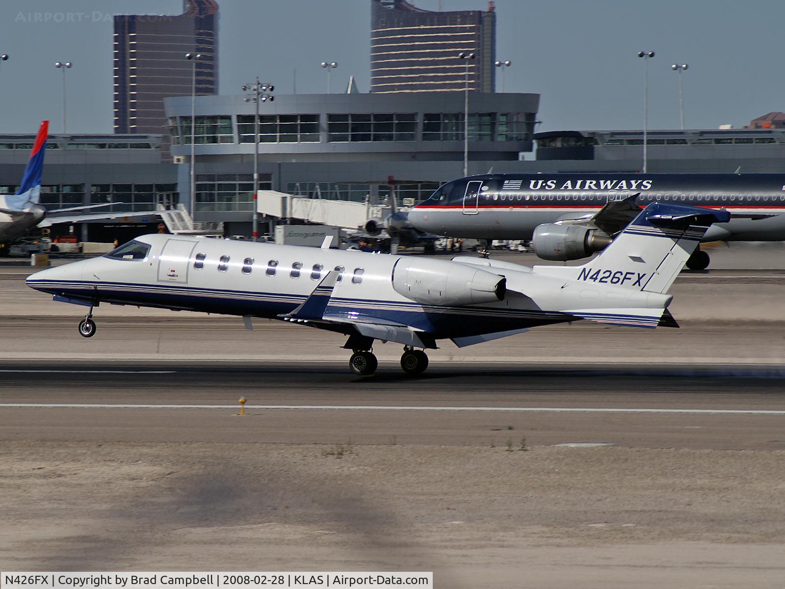 N426FX, 2001 Learjet Inc 45 C/N 162, Non-Citizen Co-Owned (Bombardier Flexjet/Kederike Pine Island/Bombardier Aerospace) - Richardson, Texas / 2001 Learjet Inc 45