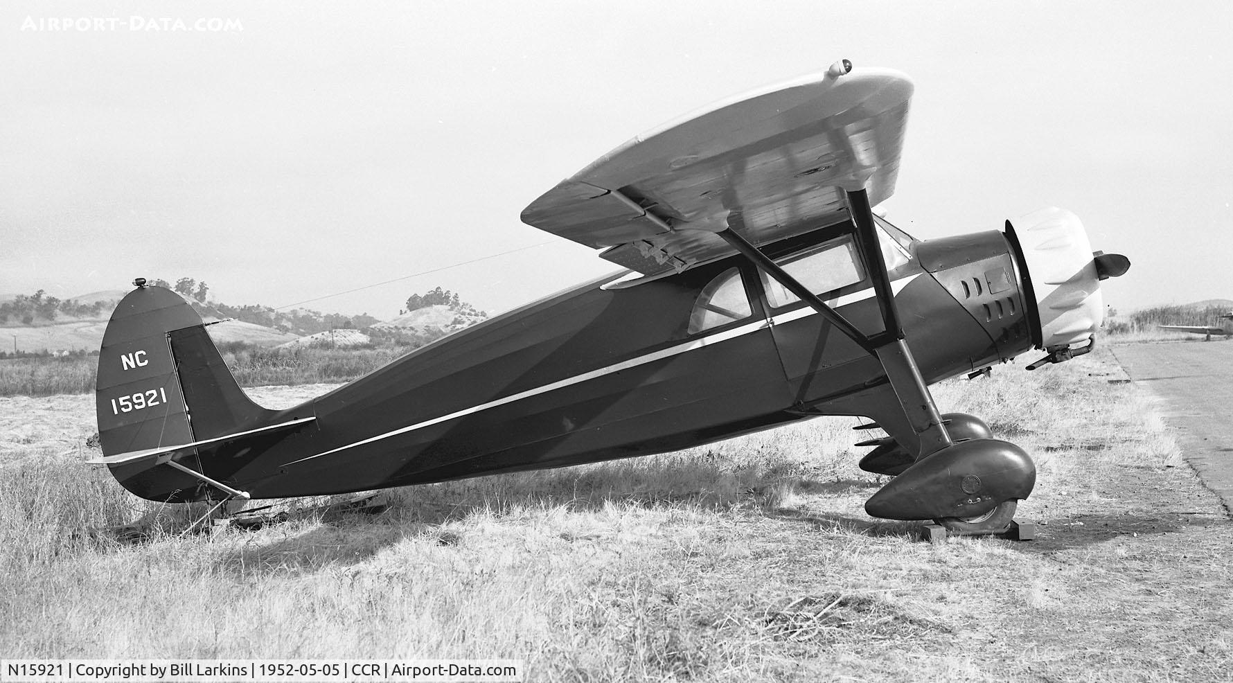 N15921, 1935 Fairchild 24 C8C C/N 2724, For the memory book.