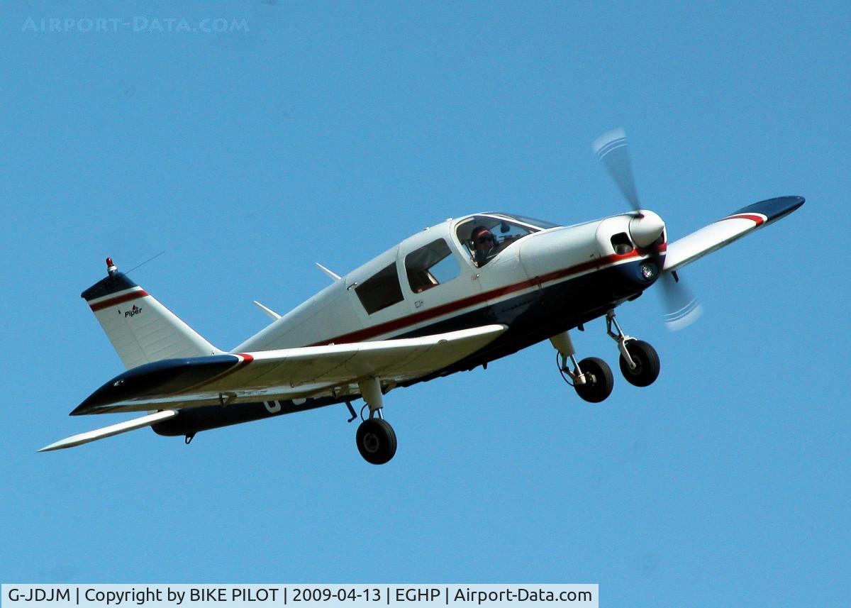G-JDJM, 1970 Piper PA-28-140 Cherokee C/N 28-26877, CLIMBING OUT FROM RWY 21
