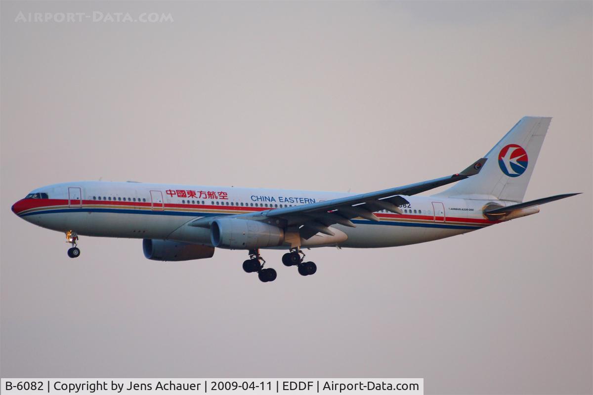 B-6082, 2007 Airbus A330-243 C/N 821, China Eastern Airbus 330-243