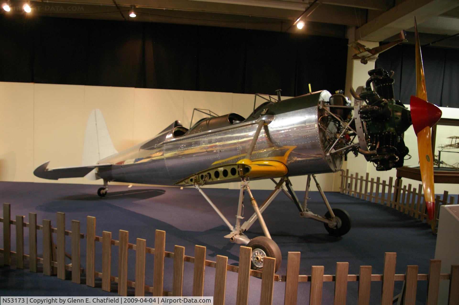 N53173, 1942 Ryan Aeronautical ST3KR C/N 2149, PT-22 41-20940 at the Science Museum of Oklahoma in Oklahoma City