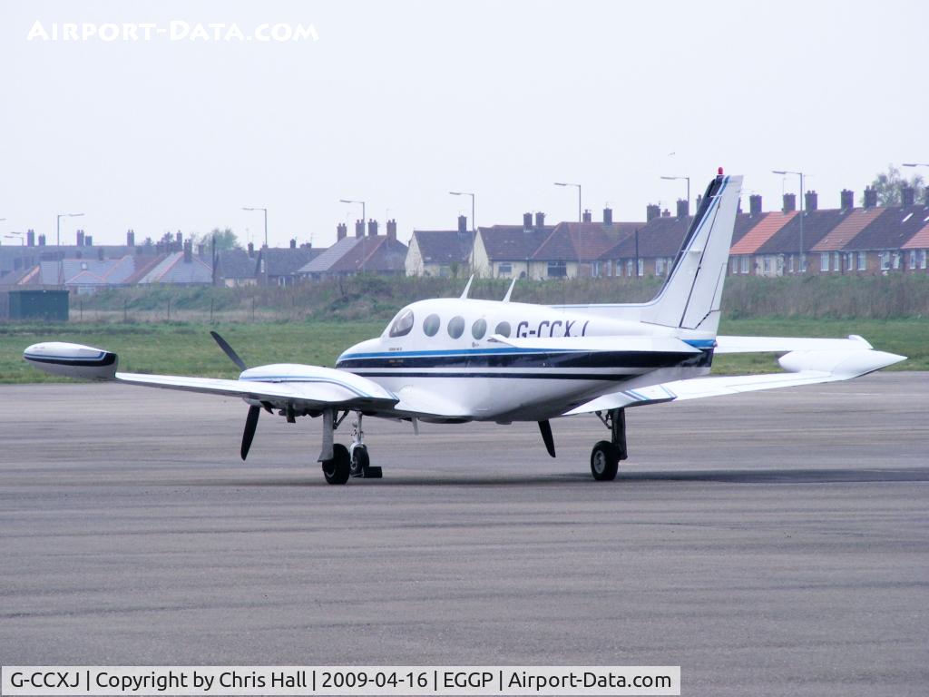 G-CCXJ, 1980 Cessna 340A C/N 340A0912, KILO AVIATION LTD, Previous ID: N25PJ