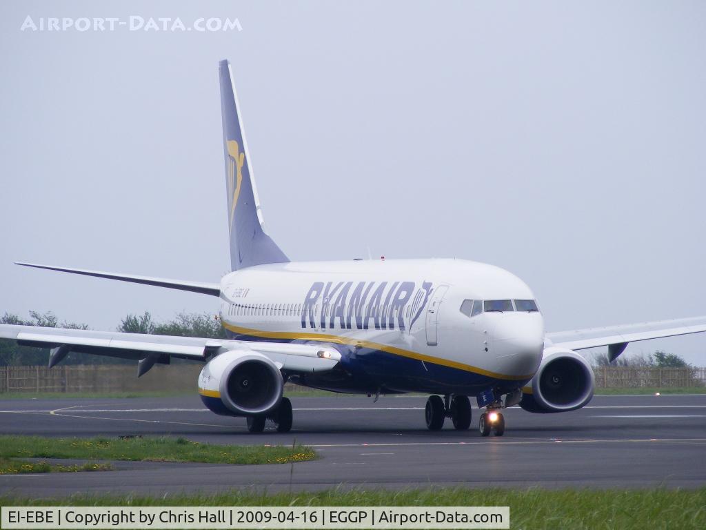 EI-EBE, 2009 Boeing 737-8AS C/N 37523, Ryanair