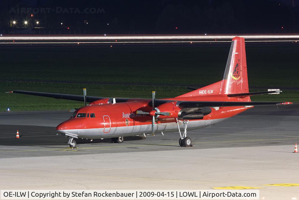 OE-ILW, 1985 Fokker F-27-500 Friendship C/N 10681, Fokker 27