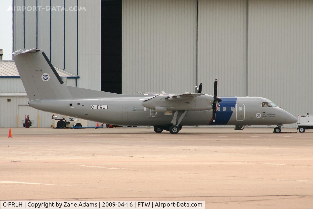 C-FRLH, 2008 De Havilland Canada DHC-8-315 Dash 8 C/N 662, Department of Homland Security / U.S Customs and Border Protection at Meachem Field - Canadian Registration?? Factory fresh?