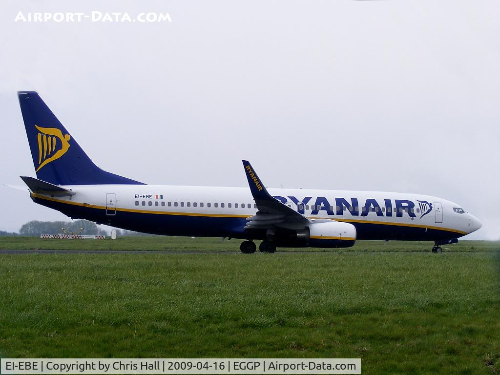 EI-EBE, 2009 Boeing 737-8AS C/N 37523, Ryanair