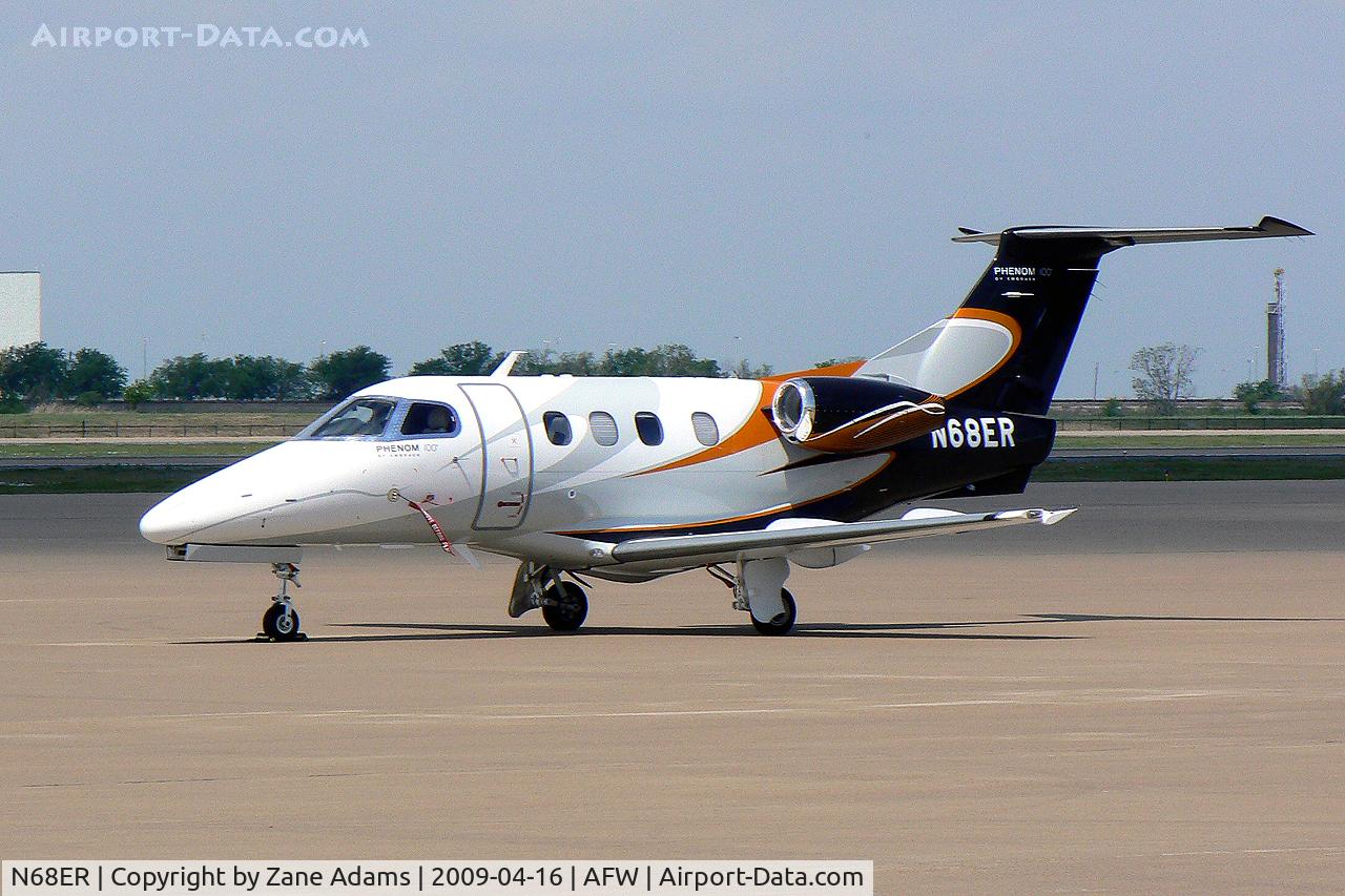N68ER, 2008 Embraer EMB-500 Phenom 100 C/N 50000011, At Alliance - Fort Worth