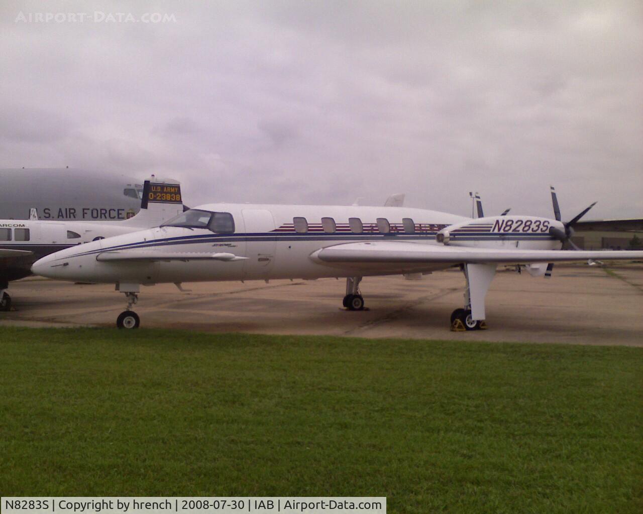 N8283S, 1993 Beech 2000A Starship 1 Starship 1 C/N NC-41, Starship at wichita museum