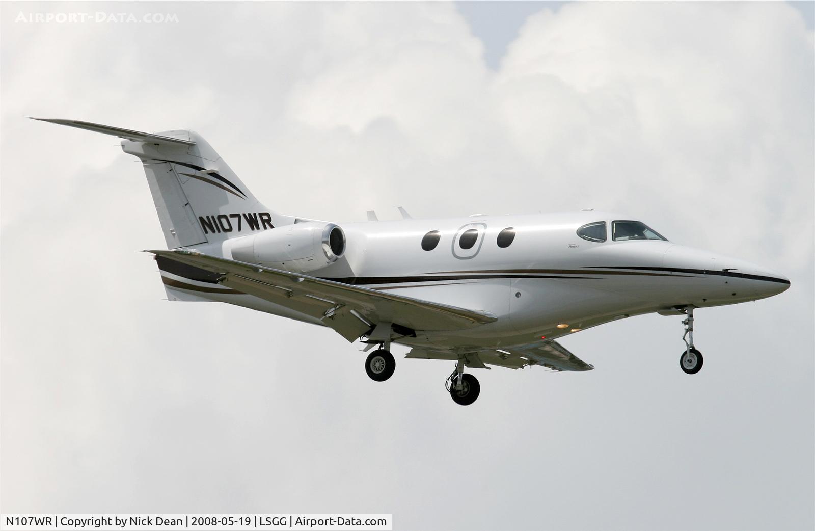 N107WR, Raytheon 390 Premier 1 C/N RB-73, LSGG