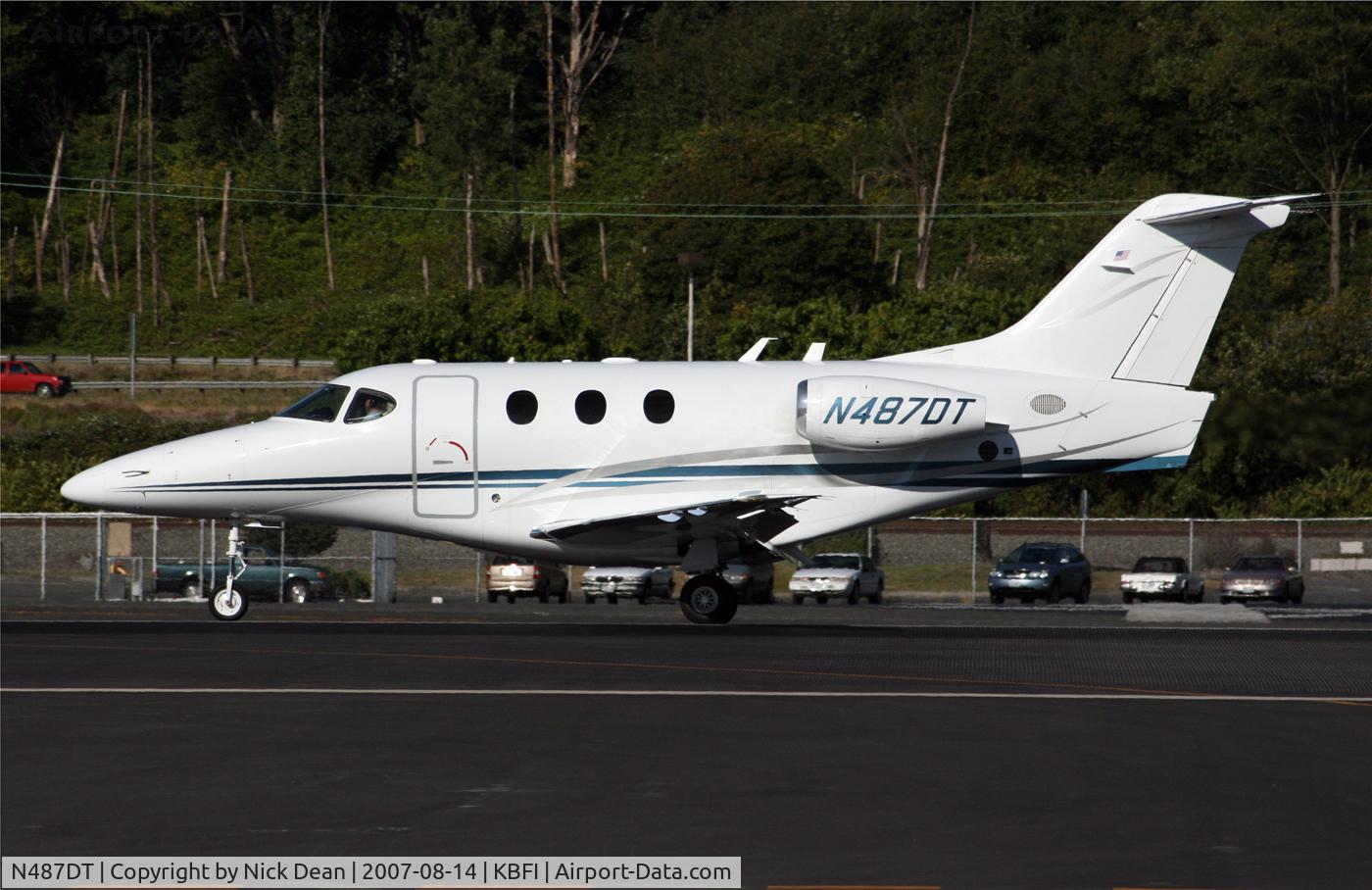 N487DT, Raytheon Aircraft Company 390 C/N RB-85, KBFI