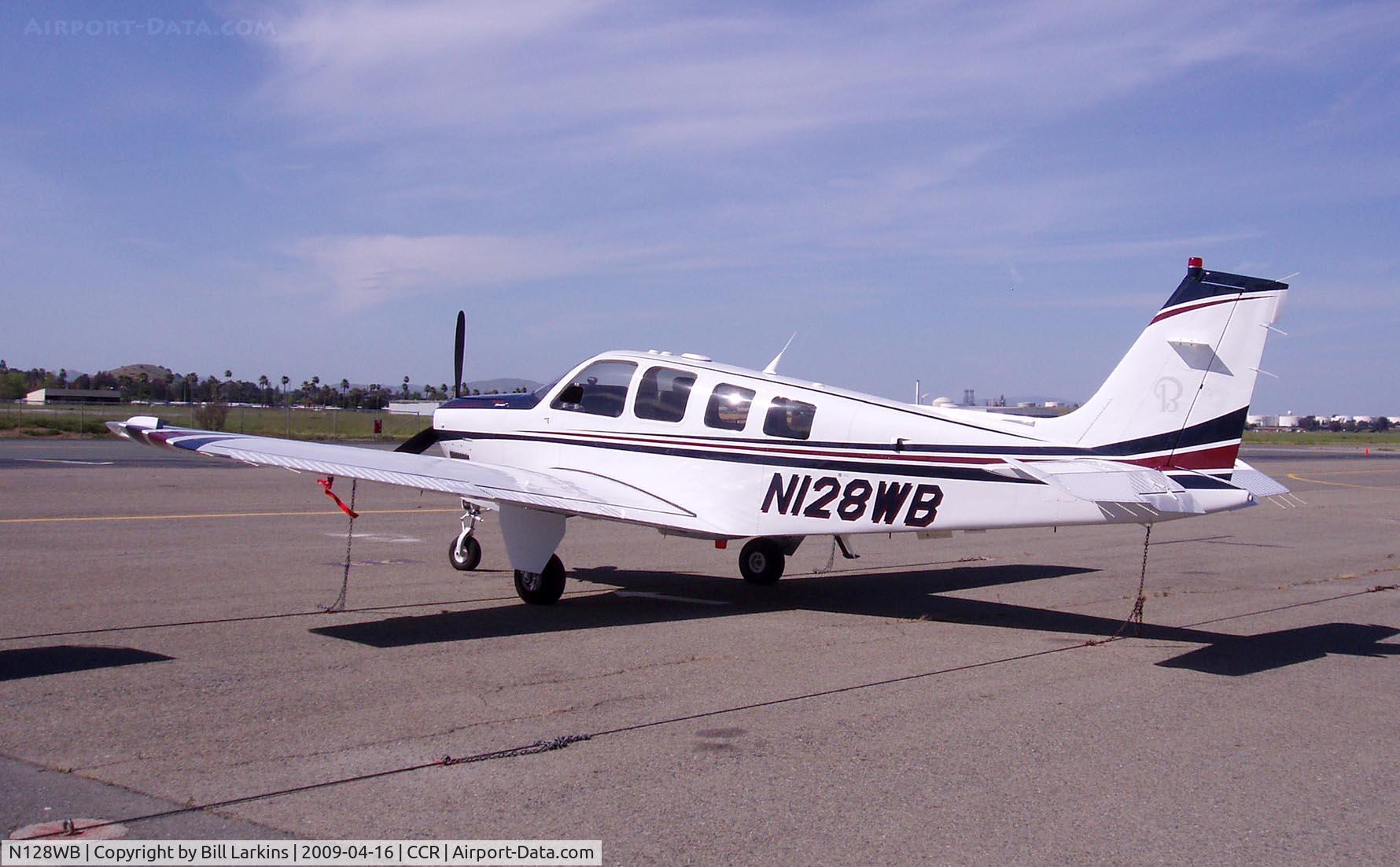 N128WB, Raytheon Aircraft Company G36 C/N E-3662, In for Beech owners seminar
