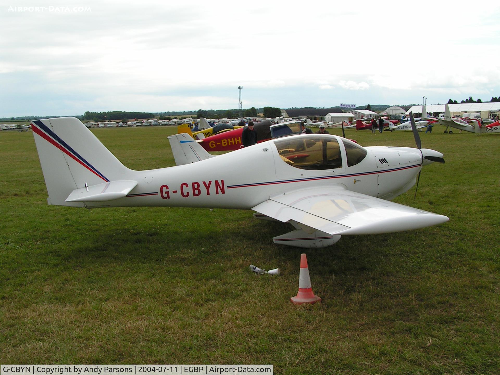 G-CBYN, 2002 Europa XS Tri Gear C/N PFA 247-13751, AT kemble PFA Rallye 2004