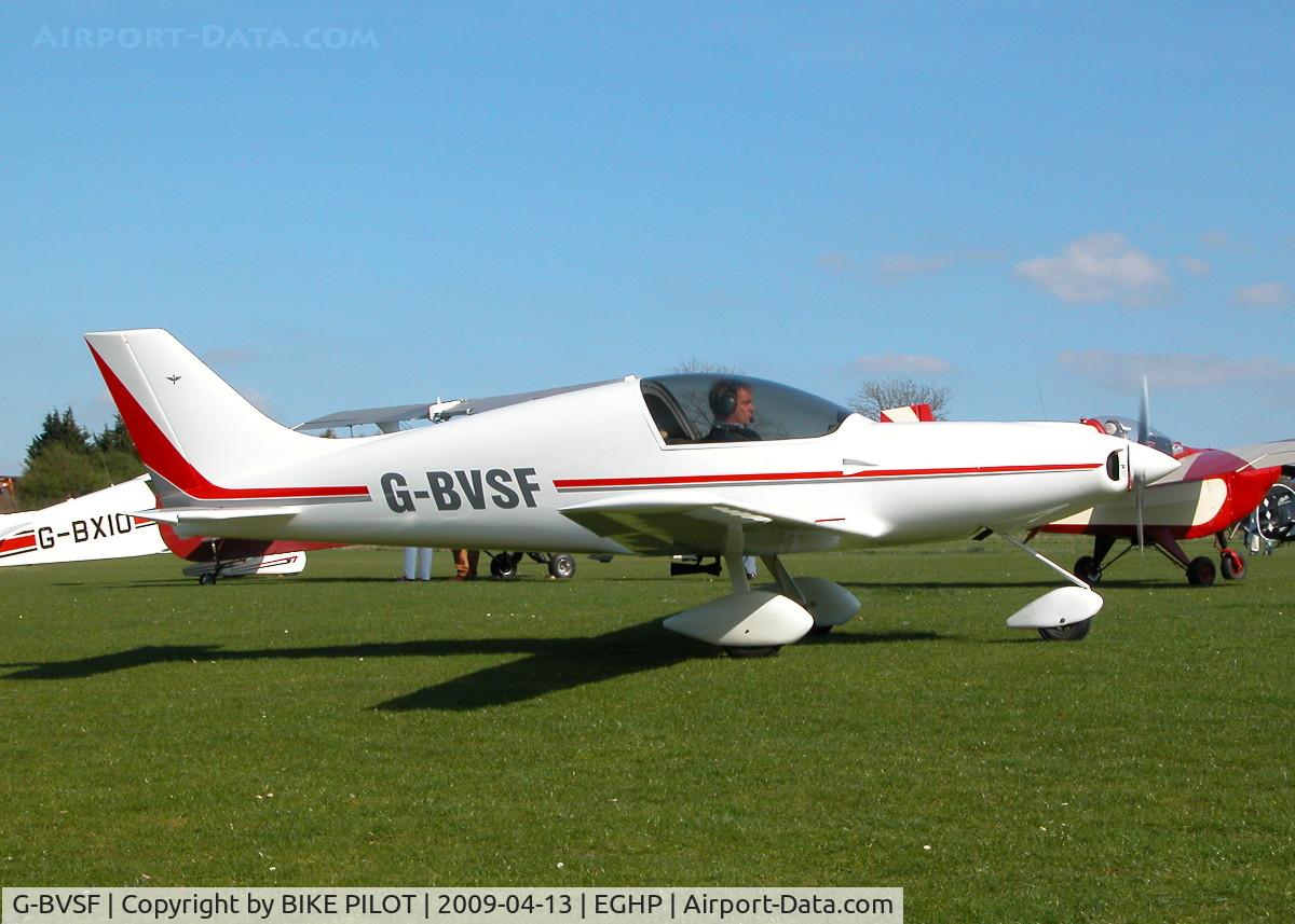 G-BVSF, 1997 Aero Designs Pulsar C/N PFA 202-12071, LEAVING THE AIRCRAFT PARK