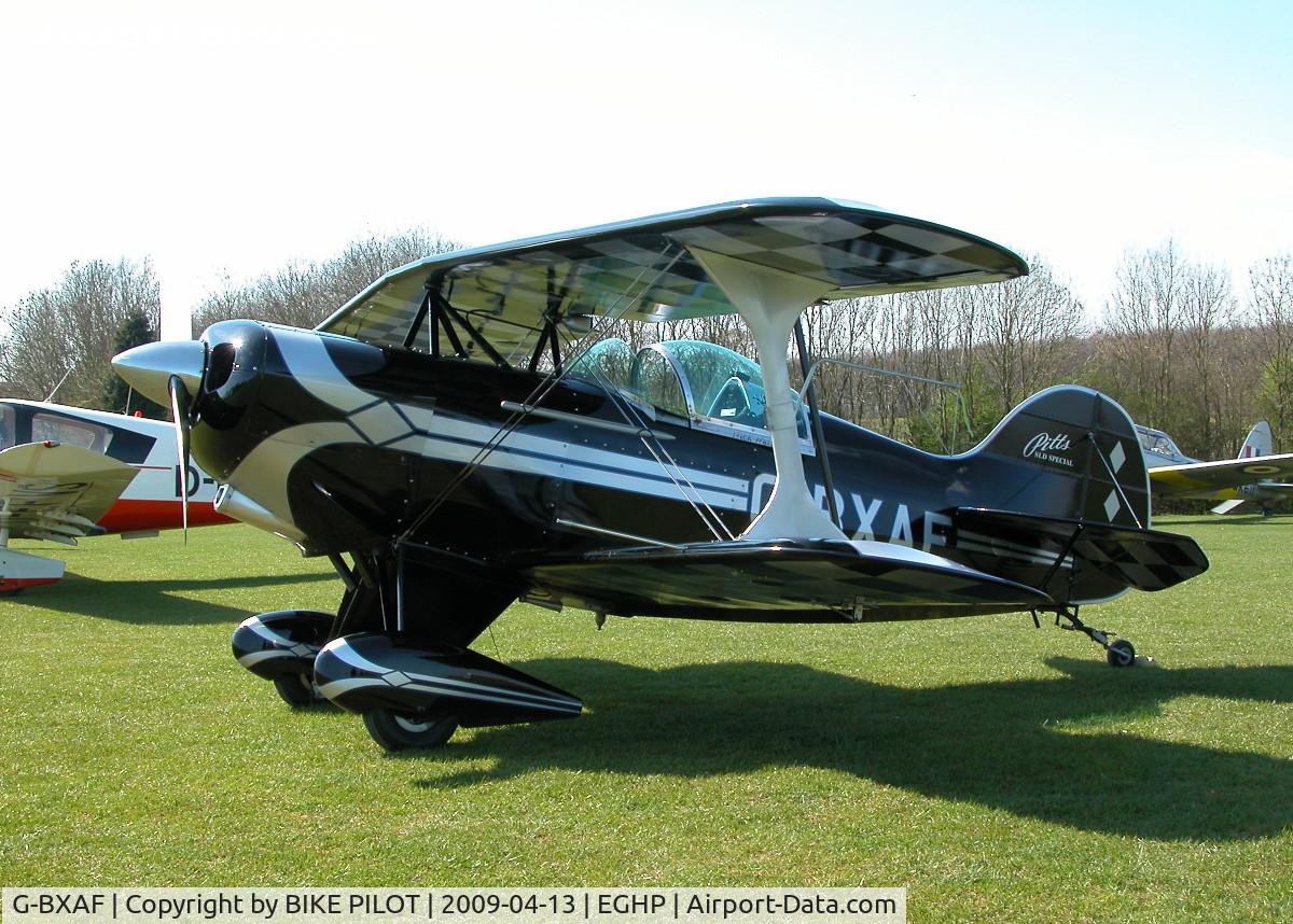 G-BXAF, 1997 Pitts S-1D Special C/N PFA 009-12258, IN THE VISITING AIRCRAFT PARK