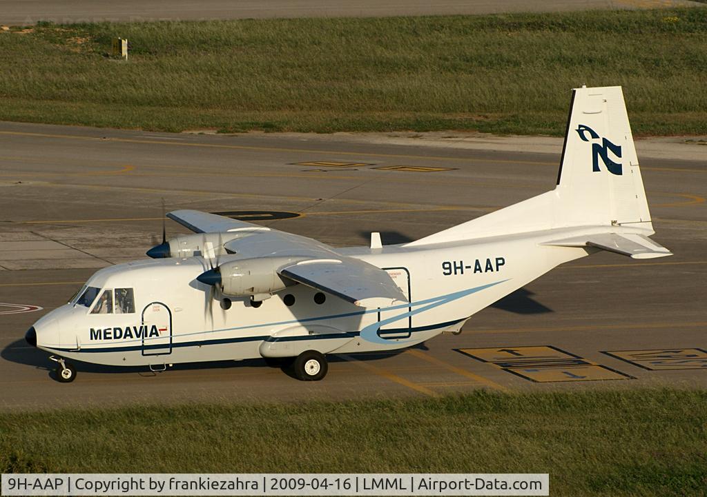 9H-AAP, 1974 CASA C-212-100 Aviocar C/N 9, CASA 212 Aviocar