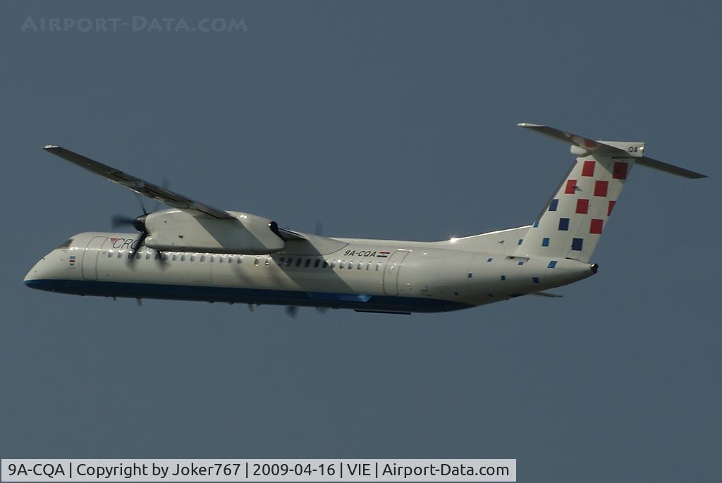 9A-CQA, 2008 De Havilland Canada DHC-8-402Q Dash 8 C/N 4205, Croatia Airlines De Havilland Canada DHC-8-402Q Dash 8